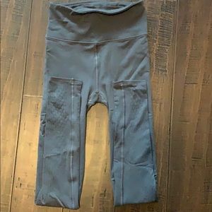 Full length lululemon charcoal leggings